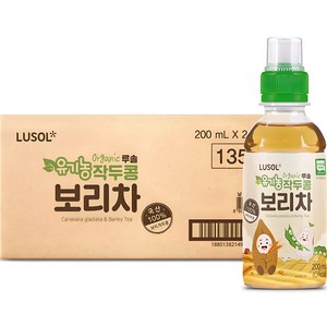 루솔 유기농 작두콩 보리차, 200ml, 1개입, 24개