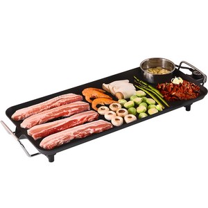 쿠킨 통주물 와이드 전기그릴 특대형 66cm, KEG-CK660CP