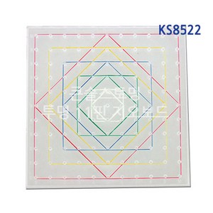 큰솔스토밍 투명11핀 지오보드, KS8522, 1개