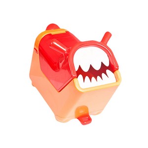 ZOKO 조코 몬스터즈 장난감보관함 붕붕카, 오렌지, 1개