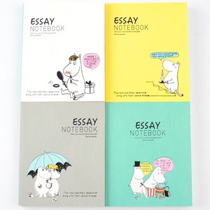 금홍팬시 무민에세이노트, 랜덤 발송, 1개