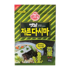 오뚜기 옛날 자른 다시마, 80g, 2개
