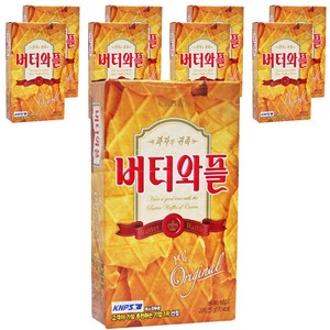크라운 버터와플, 35g, 9개