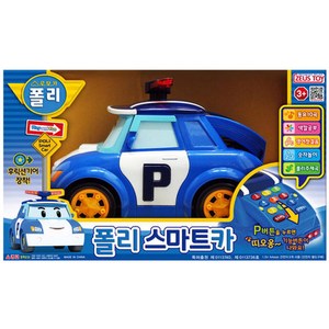 ZEUS 로보카폴리 폴리 스마트카, 1개, 혼합 색상