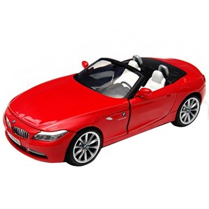 모터맥스 1/24 2010 BMW Z4 프라모델 자동차 레드, 1개