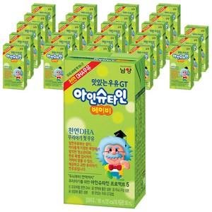 남양유업 맛있는우유GT 아인슈타인 베이비 190ml, 24개
