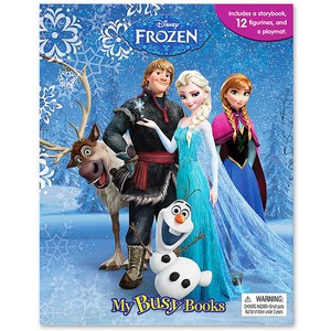 Disney Frozen my busy Book 겨울왕국 비지북, Phidal Publishing