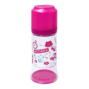 마더케이 일회용 노꼭지 젖병 250ml, 핑크, 1개