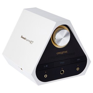크리에이티브 디지털앰프, Sound Blaster X7 LE, Pearl White, 1개