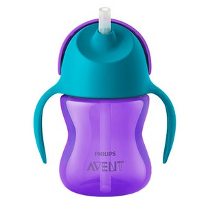 필립스아벤트 벤디 빨대컵 SCF796, 200ml, 1개, 블루 + 퍼플