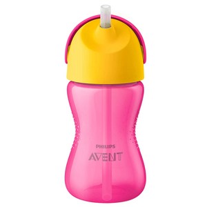 필립스아벤트 벤디 빨대컵, 300ml, 1개, 옐로우핑크