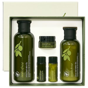 이니스프리 올리브 리얼 스킨케어 Ex 2종 세트, 1세트
