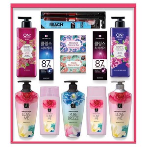 LG생활건강 행복가득 9호 바디케어세트, 1세트