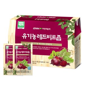 GNM자연의품격 유기농 레드비트즙, 30개