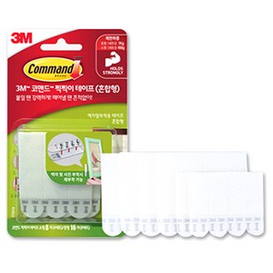코맨드 찍찍이 테이프 혼합형, 1개