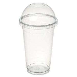 커피촌 16온스 92파이 PET컵 + 돔뚜껑, 470ml, 100개, 1세트