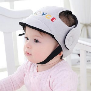 엠케이 JJOVCE 유아안전모 머리보호대, 그레이, 1개