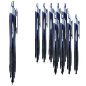 제트스트림 유성볼펜 0.38mm SXN-150-38, 블루, 10개