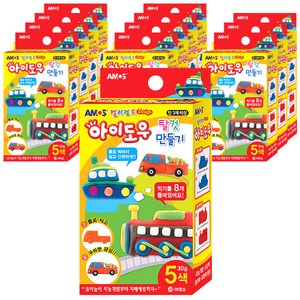 아모스 아이도우 탈것 만들기 12p, 혼합 색상, 30g, 1개