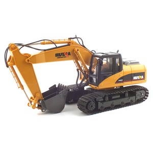 레프리카 2.4GHz 1/12 15CH 메탈 버켓 포크레인 RC카 CYH155006YE, 혼합 색상