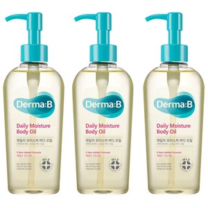 더마비 데일리 모이스처 바디오일 프레쉬 피치향, 200ml, 3개