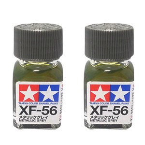 타미야 XF-56 프라모델 에나멜 도료 80356 2p, METALLIC GREY