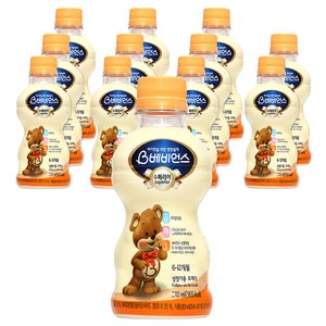 베비언스 퍼스트밀 액상분유 2단계 240ml + 니플, 12개입, 1개