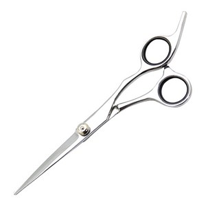 컷팅미용가위 18cm, 실버, 1개