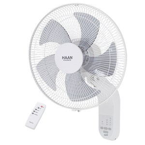 한경희생활과학 벽걸이형 리모컨 선풍기, HEF-4800RC