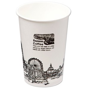 더빈썸 런던 종이컵 380ml, 1000개입, 1개