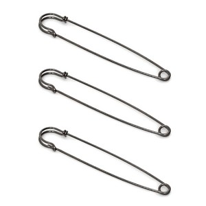 하스제라임 장식핀 10 cm, 메탈그레이, 3개