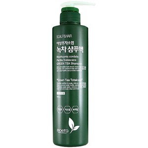 모에타 어성초 자소엽 녹차 샴푸 지성용, 500g, 1개
