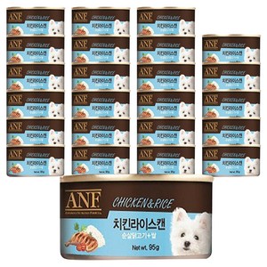 ANF 강아지 치킨라이스캔, 치킨라이스맛, 95g, 24개