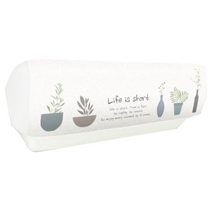 더자리 스판 에어컨 커버 벽걸이형, 미니가든