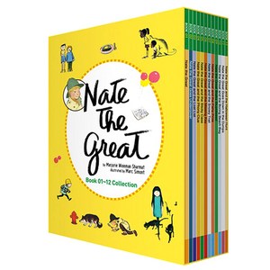 Nate the Great 네이트 더 그레이트 영어원서 박스 세트 (Book 1~12), 롱테일북스