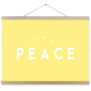 인테리어포스터10 peace, 옐로우