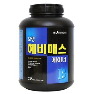 보령 헤비매스 게이너 탄수화물 보충제 초코, 4kg, 1개