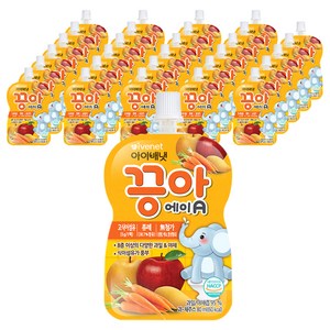 아이배냇 끙아 과일야채주스, 80ml, 30개