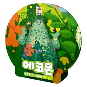 행복한바오밥 에코몬 메모리게임, 혼합색상, 1개