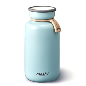 모슈 보온보냉 라떼 텀블러, 스카이, 450ml, 1개