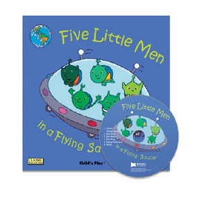 노부영 마더구스 세이펜 Five Little Men in a Flying Saucer (Paperback + CD), 제이와이북스