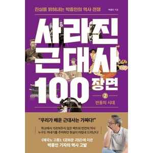 사라진 근대사 100장면 2 : 반동의 시대 진실을 밝혀내는 박종인의 역사 전쟁, 박종인, 와이즈맵