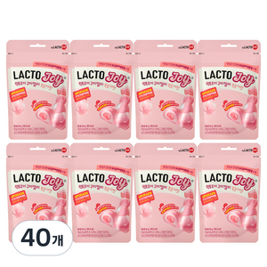 락토조이 구미 젤리 복숭아맛, 50g, 40개