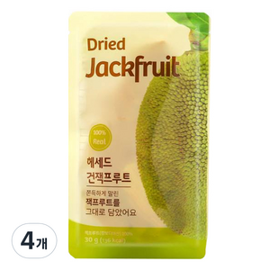 헤세드 건잭프루트, 4개, 30g
