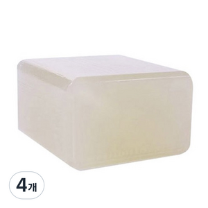 마타바 MP 콜라겐 비누베이스 투명 1kg, 4개