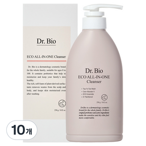 닥터바이오 에코 올인원 클렌저 워시, 250g, 10개