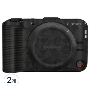 코엠스킨 캐논 EOS R50 V 카메라 스킨 보호 필름, 2개, 노르딕 블랙