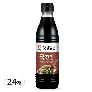 햇살담은 국간장, 500ml, 24개