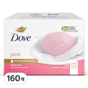 도브 핑크 뷰티 바, 90g, 160개입