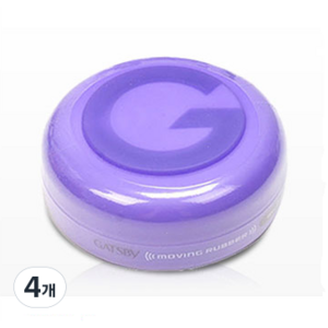 갸스비 무빙러버 헤어왁스 와일드쉐이크, 80g, 4개